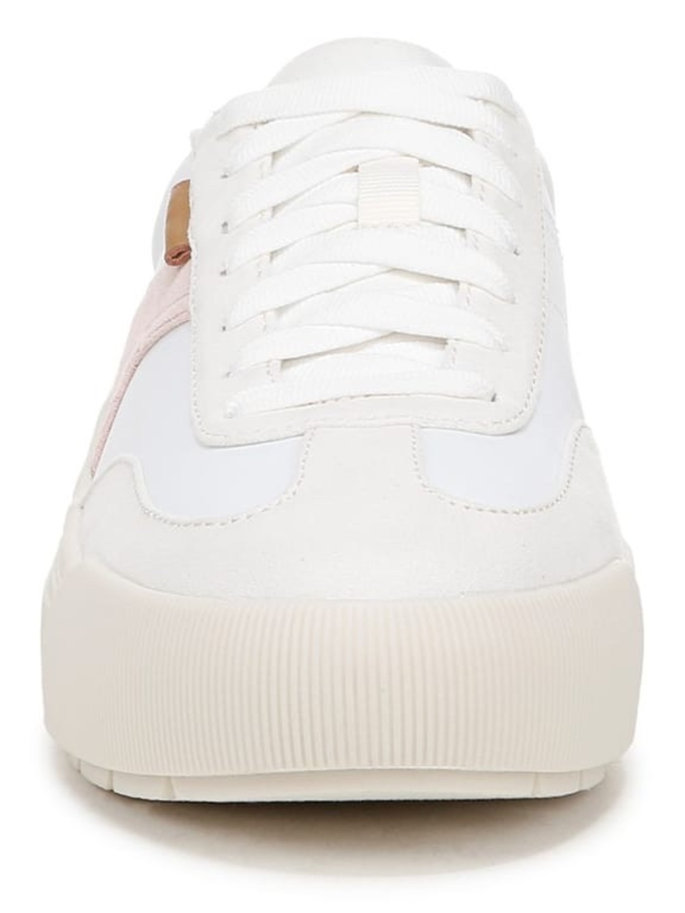 Dr. Scholl’s TIME OFF WIN Creamy White/Pink Suede Canvas Sneakers Size 11 - Picture 6 of 12